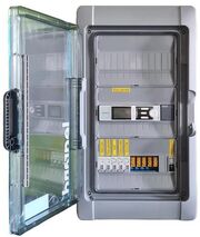 Sada poruchové signalizace Siemens kotelník 2 v rozvaděči